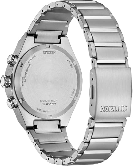 naruchanです。 CITIZEN Zenshin Senkei Eco-Drive Solar Super Titanium Chronograph